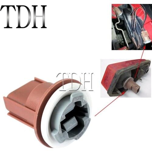 For Polaris Sportsman RZR 800 570 900 Taillight Socket Rear Brake Pigtail Socket Plug Connector 2008-2017 OEM 4011101