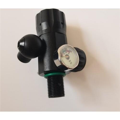 Diving Valve M18X1.5 6061 Aviation Aluminum Scuba Diving Valve Snorkeling Respirator Refill Adapter