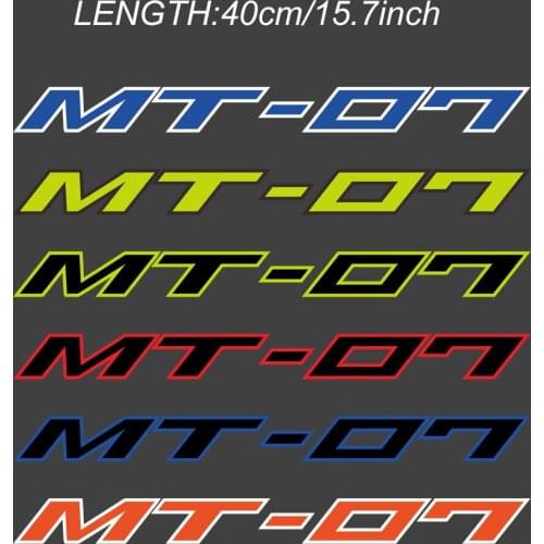 Tank Pad Decoration Logo Stickers Decals Motorcycle Wheels Fairing Helmet For YAMAHA MT-07 MT07 MT 07 2016 2017 2018 2019 2020