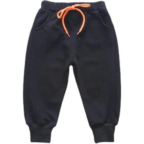 Spring Autumn New Baby Boys Clothes Children Sports Cotton Pants One Piece Toddler Fashion Casual Costume Infant Kids Sportswear