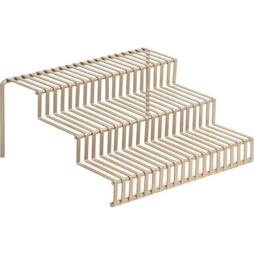 Seasonings Organizer Multifunctional Combination Iron Wire Spice Bottle Three-Layer Stepped Spice Rack Simple Style