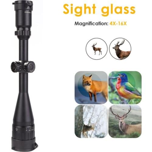 Portable Optical Hunting Binoculars Outdoor Riflescope Telescope Tactical Optic Red Green Illuminated Riflescope