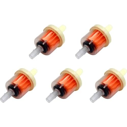 JEAZEA Motorcycle Bicycle Universal 5pcs Oil Cups Gasoline Filter Cup Filter Cartridge Transparent Magnetized Oil Cup Magnet