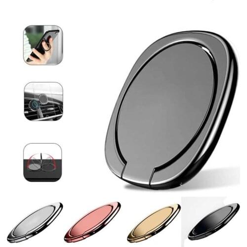 Universal 360 Degree Smartphone Holder Phone Finger Ring Stand Magnetic Phone Holder Grip for iphone Xr 7 8 plus Samsung Xiaomi