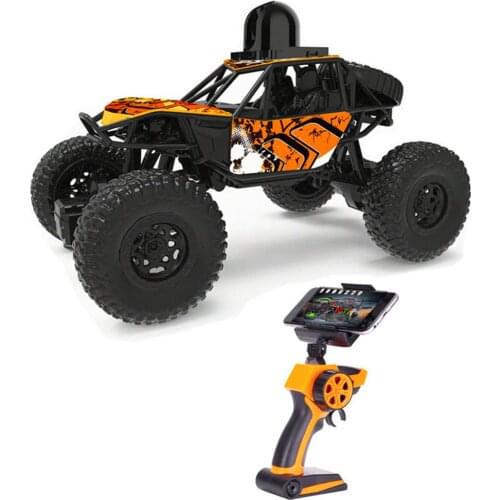 1/22 rc dirt bike HD Aerial Cross-country Climbing Car 720P WIFI Camera Remote Control Car Wireless Charging Car Childrens Toys
