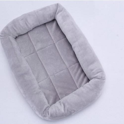 Winter Warm Soft Plush Dog Bed Bench Cat Bed Cushion House Lounger Basket Mat Sofa For Large Medium Puppy Dogs Pet Accessories