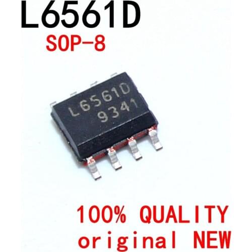 10pcs/lot L6561DTR L6561D L6561 SOP-8 L6561D013TR LCD power management chip IC