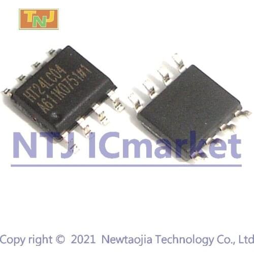 10 PCS SOP-8 CMOS 2-Wire Serial EEPROM SOIC-8 , HT24LC04 24LC04 4K , HT24LC16 24LC16 16K