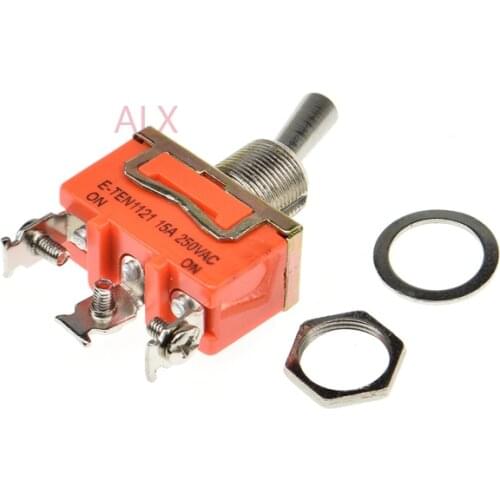 2PCS E-TEN1121 3PIN Toggle Switch ON-ON power switches 15A 250V
