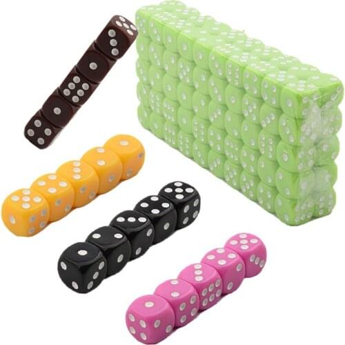 5PCS RPG Dice Set D16 Solid Colour Casino Romance Party Adult Sex Club Games Dragon Hennessy Accessories Kids Toy Board Game