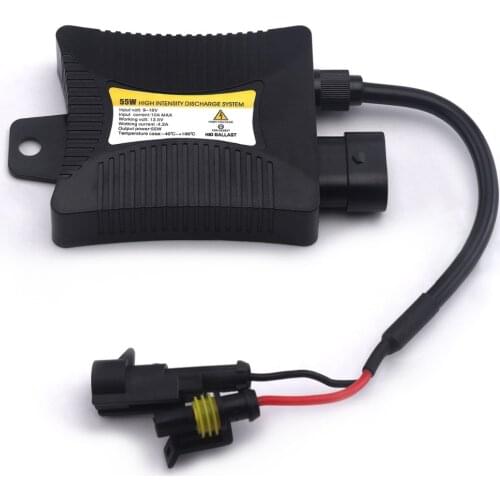 55w ballast xenon hid for car light source electronic hid ballast blocks ignitor for H4 H7 H3 H1 H11 9005 9006 slim ballast 12v
