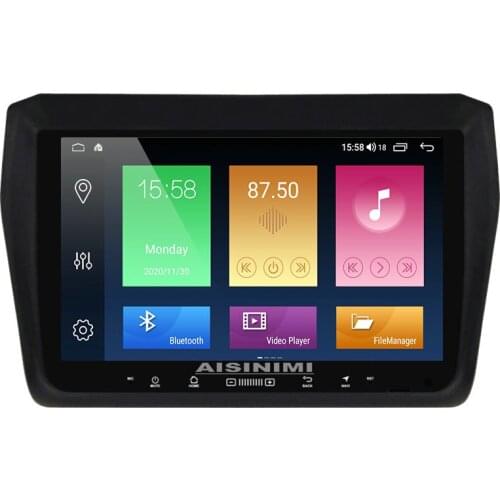 AISINIMI Android 10 Car Dvd Player navigation For SUZUKI SWIFT 2017-2018 car radio Car Audio Gps Multimedia Stereo Monitor