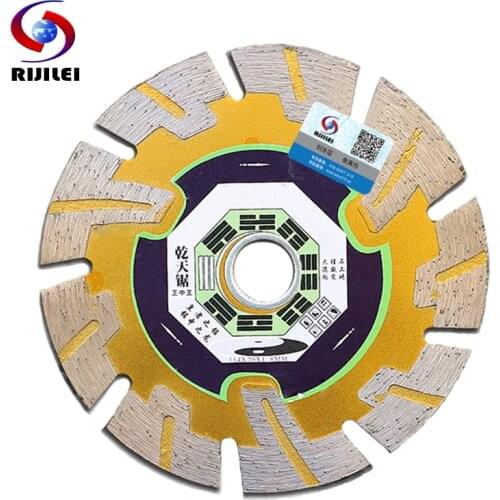 RIJILEI 112*20/16*1.8mm Diamond Marble Cutting Wheel Granite Saw Blade Concrete Cutting Disc Bending Line Cutting MX13