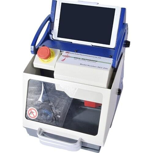 Auto Locksmith Tool SEC-E9z CNC Automatic Key Cutting Machine Multi Language 120W 16000 rpm AC100-240V DC240V