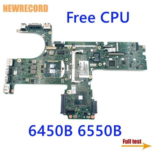 NEWRECORD 613293-001 6050A2326601-MB-A02-001 For HP 6450B 6550B Laptop Motherboard HM57 GMA HD DDR3 free CPU main board