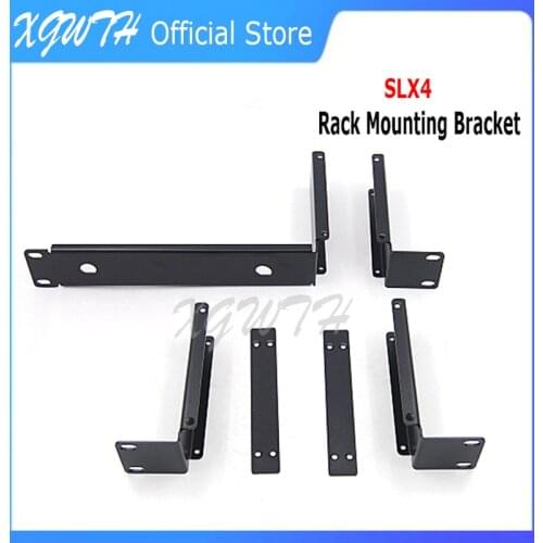 Metal Rack Mounting Bracket Antenna Extension Cable Rack Kits For Shure SLX Wireless Receiver SLX4 BETA58A SM58 Wireless Mic