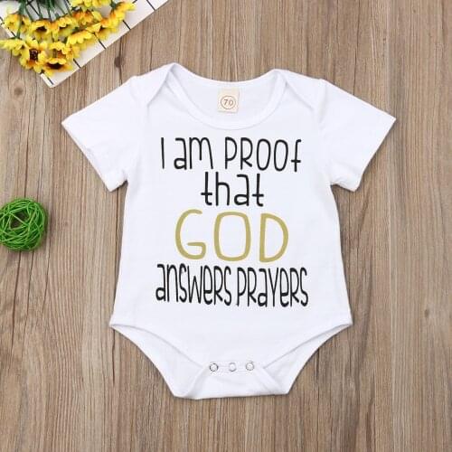 Pudcoco Newborn Baby Boy Girl Clothes Cotton Letters Print Romper Jumpsuit Outfit Sunsuit Summer Clothes