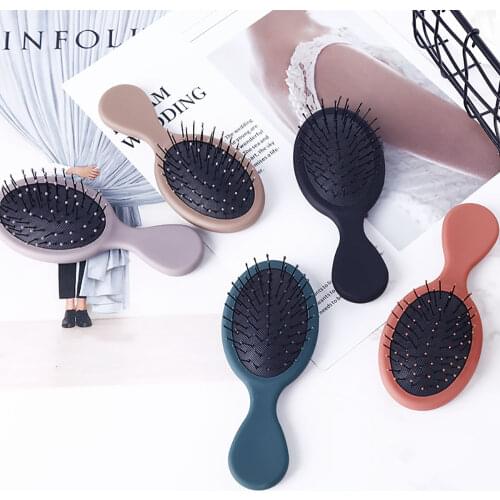 1pc Air Bag Hair Comb Mini Head Massager Acupoint Stimulation Hair Brush Reduce Hair Loss Anti Static Styling Accessories