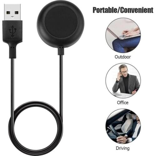 USB Charging Cable fast Charger Dock Power Adapter for Samsung Galaxy Watch Active 2 40mm 44mm smart watch accessory for Watch 3