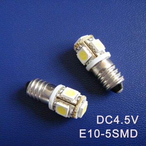 High quality 4.5V E10,E10 4.5V Light,E10 LED,5V E10 Lamp,E10 Indicator Lamp,E10 Lamp,E10 LED 1W,E10 Light,free shipping 10pc/lot