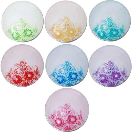 10pcs/lot New Snap Button Jewelry Mixed Colors Ginger Resin 18mm Snap Buttons Fit Snap Bracelet Bangles Button Jewelry for Women