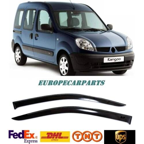 For Renault Kangoo 1998-2008 Side Window Visors Rain Guard Vent Deflectors 2 pieces