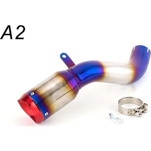 2017 2018 2019 For Honda CBR1000 CBR1000RR Motorcycle Middle Link Pipe Tail Exhaust Vent Tubes Stainless Steel Set Connect Refit