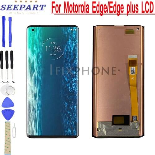 Amoled For Motorola Edge/Motorola Edge + LCD Display Touch Screen Digitizer Assembly for Motorola Edge /Motorola Edge plus