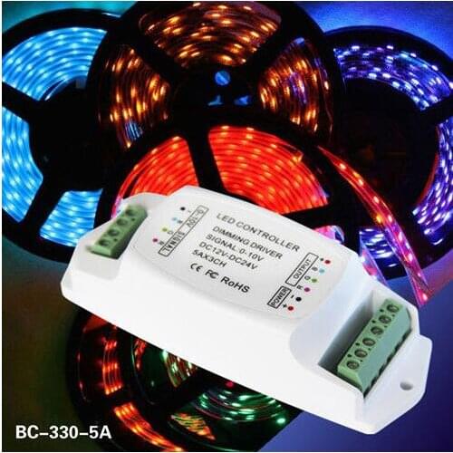 BC-330-5A 5A LED dimming driver 0-10V led dimming driver 12-24V dimming driver