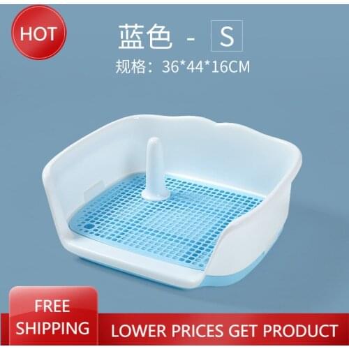 Large Pet Dog Toliet Training Plastic with Pillar Mat Training Dog Pad Tray Dog Toliet Training Urinary Trainer Piscina Perro