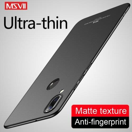 Honor 10 Case Cover Msvii Slim Matte Coque For Huawei Honor 10 Lite Case Honor10 Lite PC Cover For Huawei Honor View 10 V10 Case