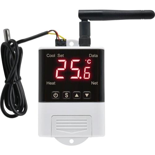 AC 110V 220V DTC-1200 Digital Thermostat Temperature Controller Sensor Heating Cooling For Aquarium DTC1200 Replace STC-1000