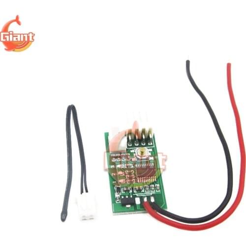 DC 12V PWM Speed Controller Fan Speed Governor Computer Temperature Control Switch for PC CPU Cooler Fan Alarm STK IC 4 Wires