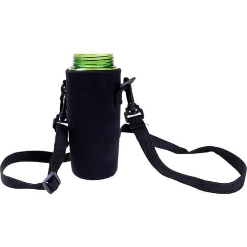 420/550/750/1000/1500ML Water Bottle Carrier Insulated Cover Bag Holder Strap Travel