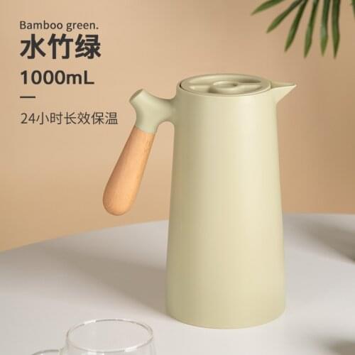 Creative Thermal Insulation Pot Household Glass Liner Insulation Pot Thermos Large Capacity Gourde Isotherme Drinkware BC50BW