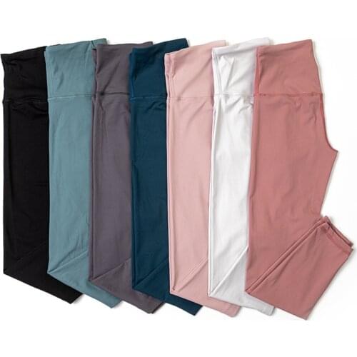 High Waist Naked feeling Leggings Push Up Sport Women Fitness Running Yoga Pants Energy Seamless Leggings Gym Girl leggings