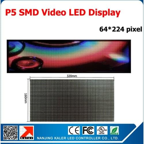 Kaler led board display LED Display Board Video Card Control PLED screen 5 Indoor Video Wall 69cm*229cm 27''*90'' LED Strip Sign