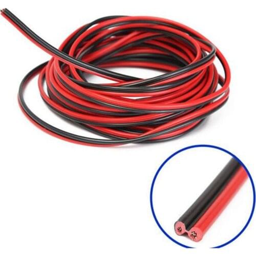 Hot Sale 0.3mm 5m Electric Cable Extended Electric Lead Car Speaker Connector Cord Durable Universal