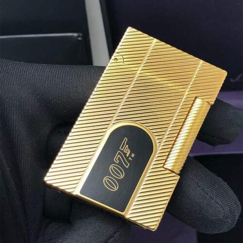 100% brand new made in China retro original DuPont bright sound lighter windproof lighter electronic lighter