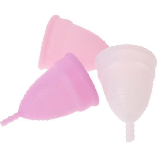 1PC Menstrual Cup For Women Hygiene Medical Silicone Cup Menstrual Reusable Lady Cup Menstrual Than Pads