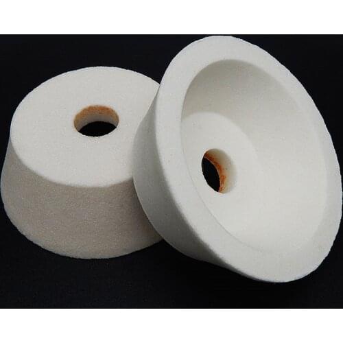 1pcs Cup-shaped Dia70/100/125mm White corundum grinding wheel high quality White corundum