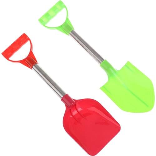 2Pcs/Set Beach Shovel Beach Toy Kids Outdoor Digging Sand Shovel Play Sand Tool Playing Shovels Play House Toys Summer