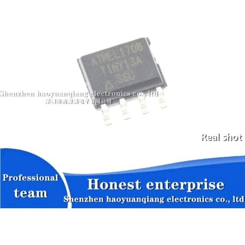 5PCS original authentic ATTINY13A-SSU TINY13A SOP-8 SMD 8-bit microcontroller IC chip
