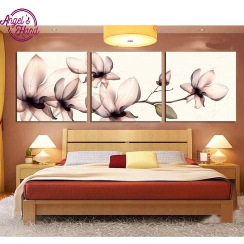 5D Diamond Cross Stitch Resin Full Square Diamond Sets, Full Decorative Diy Diamond Painting Rose Diamond Embroidery Flower