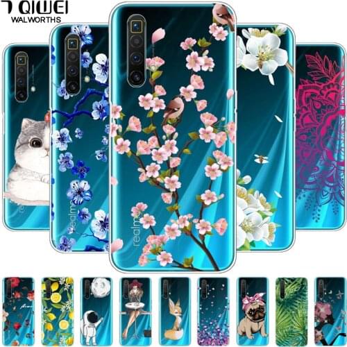 For Realme X3 SuperZoom Case Transparent Soft Silicone Back Cover For OPPO Realme X3 SuperZoom Case Clear TPU Realme X 3 6.6