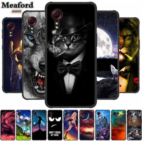 For Samsung Xcover 5 4s 4 Case Silicone Soft TPU Phone Case For Samsung Galaxy Xcover 5 Case Cool Luxury Funda Bumper On Xcover5