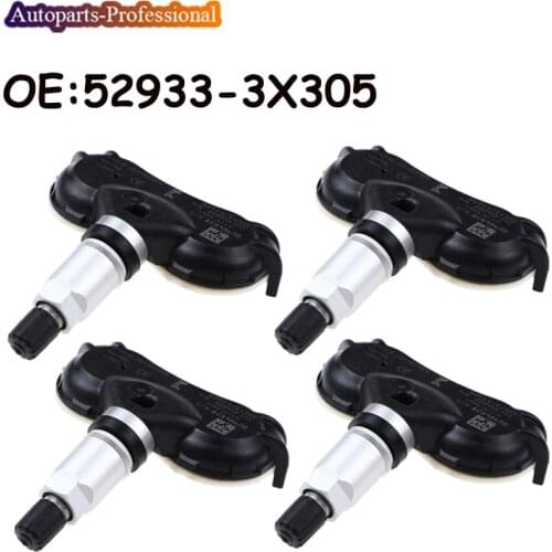 4pcs/lot Car TPMS Sensor 52933-3X305 529333X305 For 2011-2017 Kia Rio [UB] Kia Cerato [YD] Forte TPMS Tire pressure Sensor