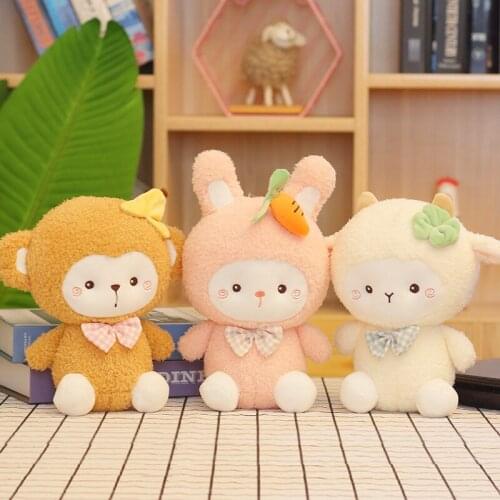 23cm Cute Cartoon Tianmeng Bubble Animal Doll Soft And Comfortable Animal Pillow Birthday Gift For Children