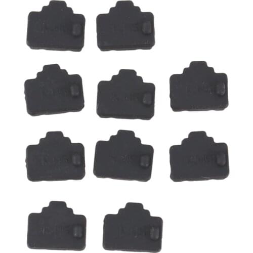 Ethernet Hub Port RJ45 Anti Dust Cover Cap Protector Plug 10Pcs Black