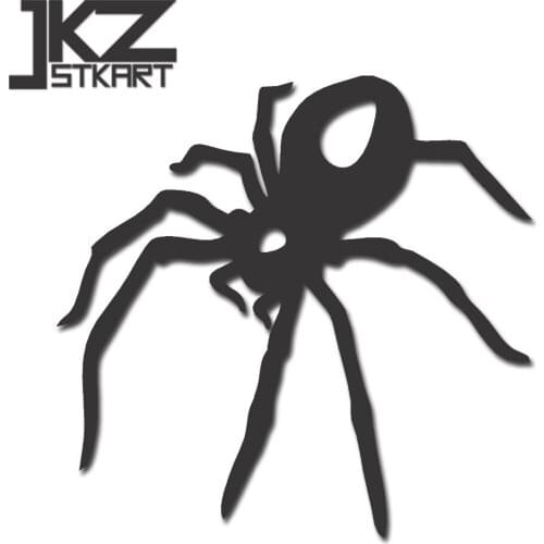 JKZ STKART Vinyl Die Cut Car Sticker Decals Spider 01 12 x 12 cm for Motor Bike Laptop Helmet Decorated Stickers